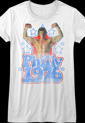 Womens Philly 1976 Rocky Shirt