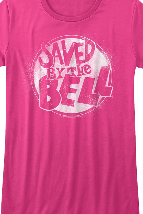 Ladies Pink Saved By The Bell Shirtmain product image