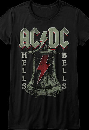 Ladies Ringin' Hells Bells ACDC Shirt