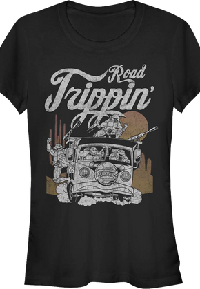 Ladies Road Trippin' Teenage Mutant Ninja Turtles Shirt