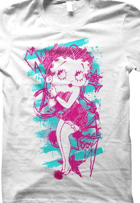 Ladies Sketch Betty Boop Shirt