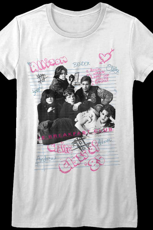 Womens Sketches Breakfast Club Shirtmain product image