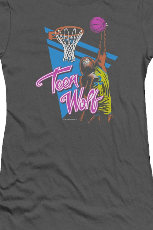 Ladies Slam Dunk Teen Wolf Shirtmain product image