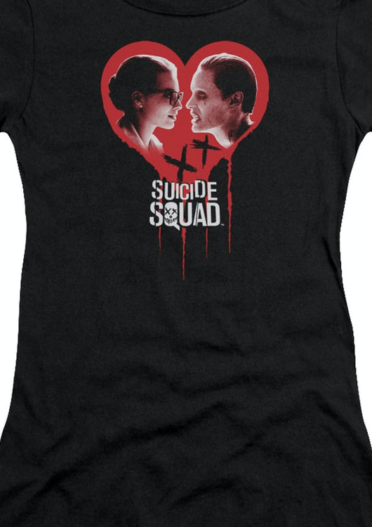 Junior Suicide Squad Harley and Joker Shirt - main product image