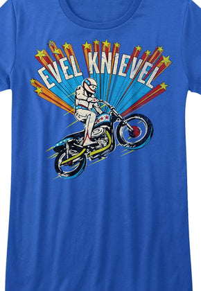 Ladies Superstar Evel Knievel Shirt