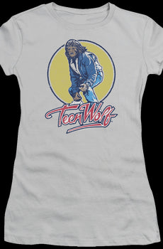 Ladies Van Surfing Teen Wolf Shirt