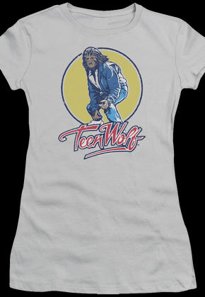 Ladies Van Surfing Teen Wolf Shirt
