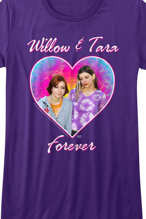Junior Willow And Tara Forever Buffy The Vampire Slayer Shirtmain product image