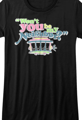 Junior Won't You Be My Neighbor Mr. Rogers Shirt