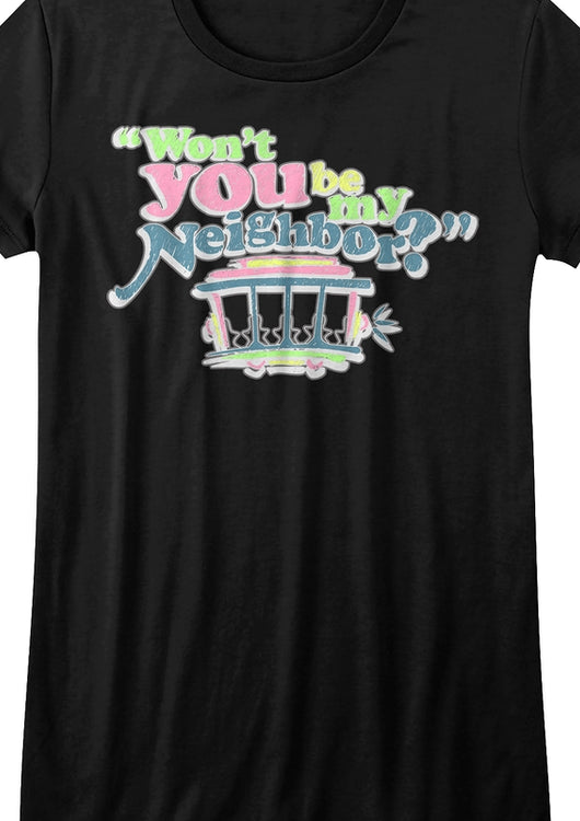 Junior Won't You Be My Neighbor Mr. Rogers Shirt - main product image