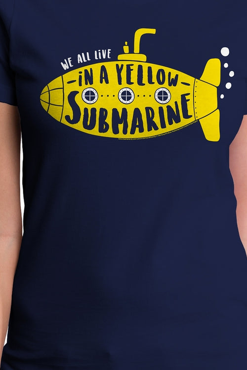Ladies Yellow Submarine Beatles Shirtmain product image