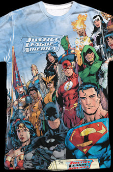 Justice League America Sublimation Shirt