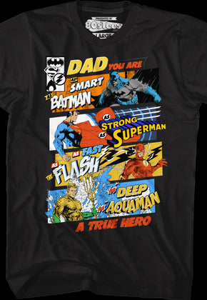 Justice League Father's Day T-Shirt