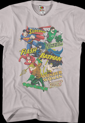 Justice League of America Characters T-Shirt