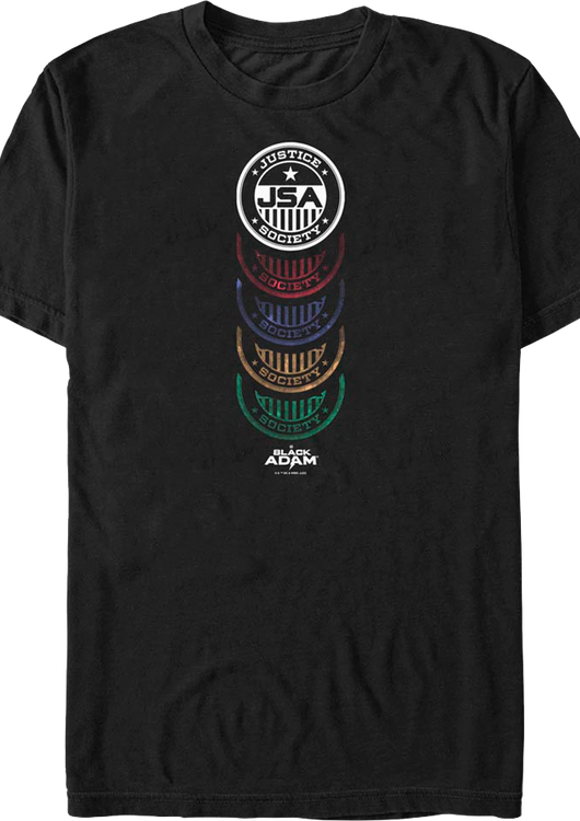 Justice Society of America Black Adam DC Comics T-Shirt - main product image