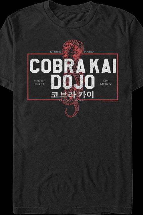 Kanji Text Cobra Kai T-Shirtmain product image