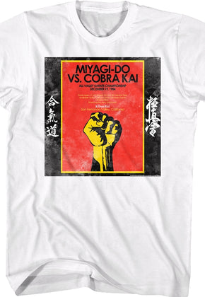 Karate Kid Miyagi-Do vs Cobra Kai T-Shirt