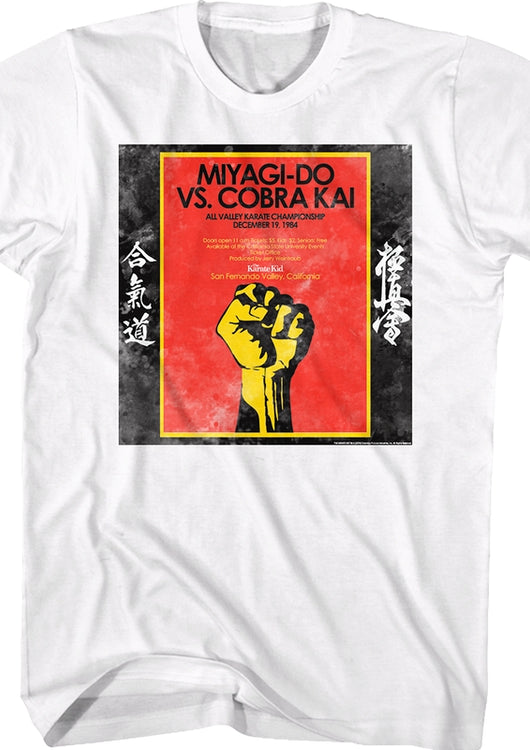 Karate Kid Miyagi-Do vs Cobra Kai T-Shirt - main product image