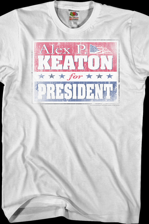 Keaton for President Family Ties T-Shirtmain product image