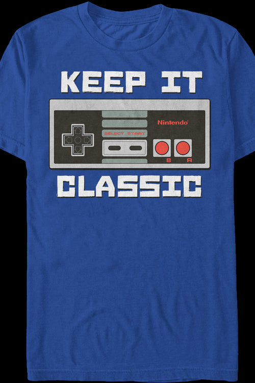 Keep It Classic Nintendo Shirtmain product image
