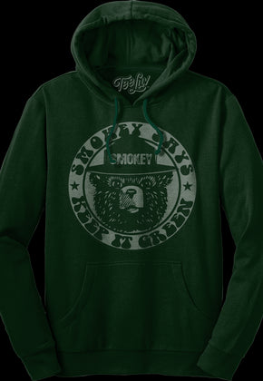 Keep It Green Smokey Bear Hoodie