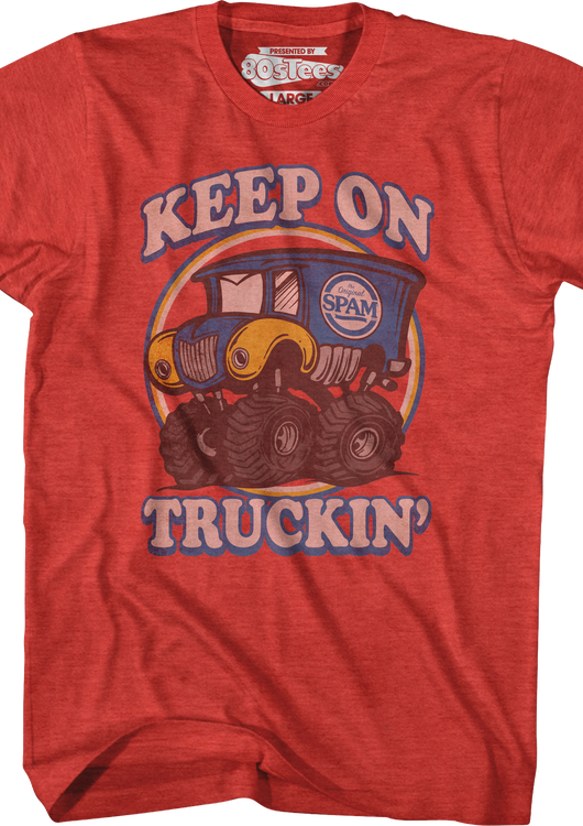 Keep On Truckin' Spam T-Shirt - main product image
