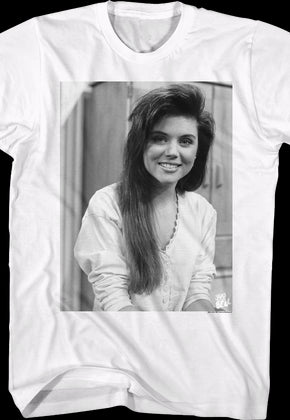 Kelly Kapowski Portrait Saved By The Bell T-Shirt