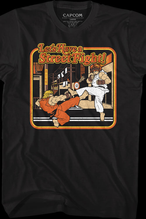 Ken Masters and Ryu Street Fighter T-Shirtmain product image
