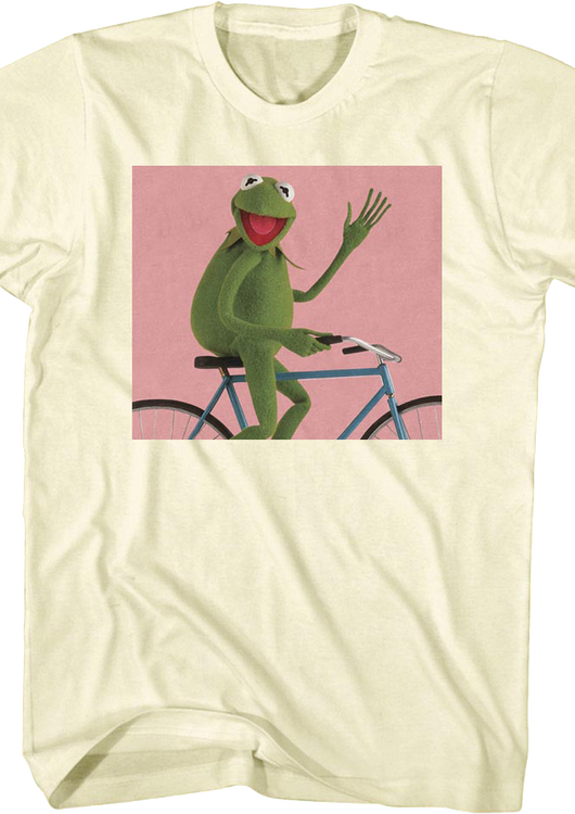 Kermit The Frog Bicycle Muppets T-Shirt - main product image