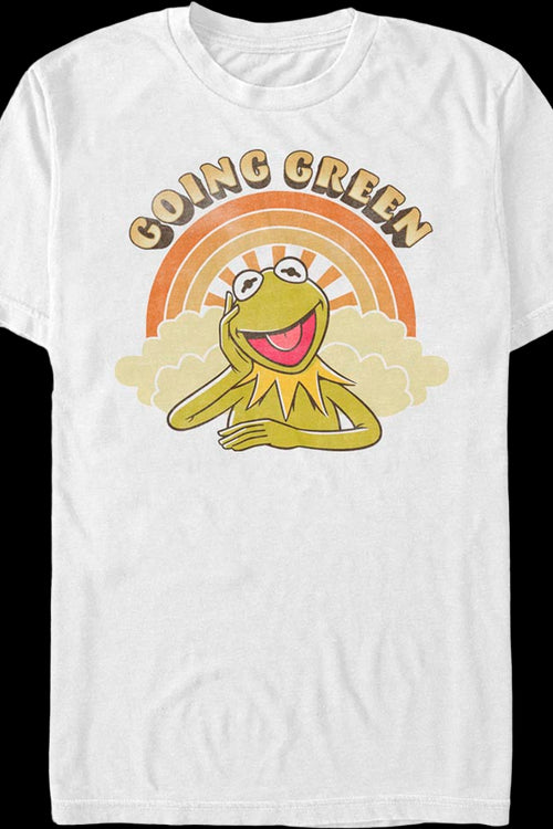Kermit The Frog Going Green Muppets T-Shirtmain product image