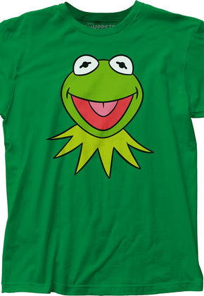 Green Kermit The Frog Muppets T-Shirt