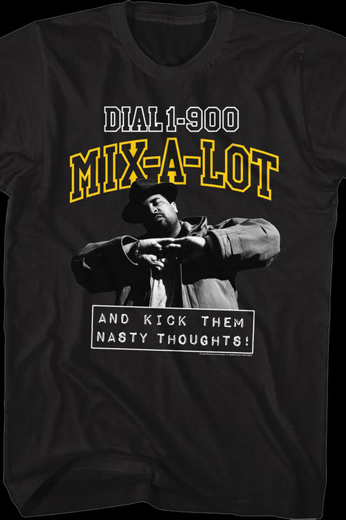 Kick Them Nasty Thoughts Sir Mix-a-Lot Shirtmain product image