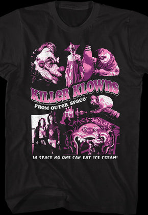 Killer Collage Killer Klowns From Outer Space T-Shirt