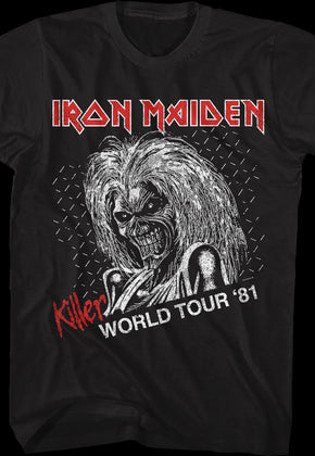 Killer World Tour '81 Iron Maiden T-Shirt