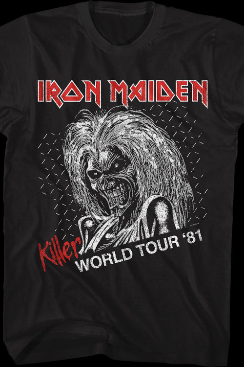 Killer World Tour '81 Iron Maiden T-Shirtmain product image