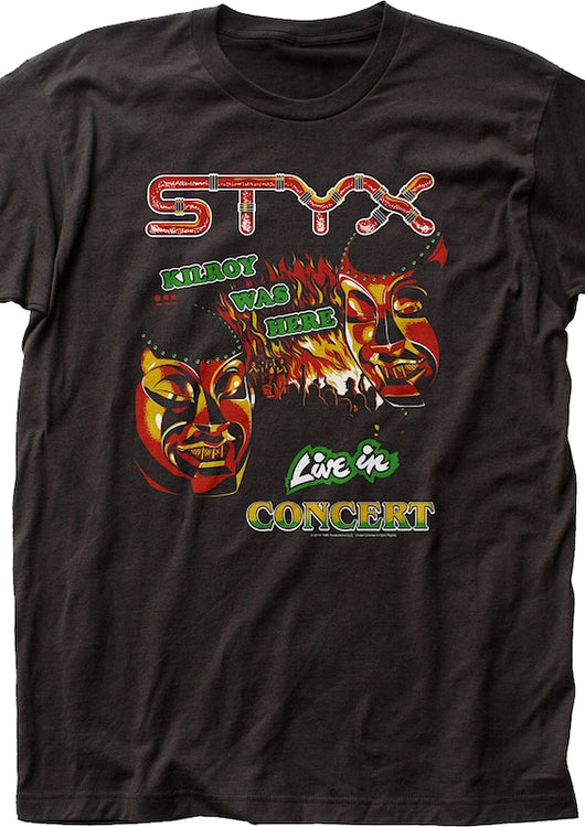 Kilroy Was Here Live In Concert Styx T-Shirt - main product image