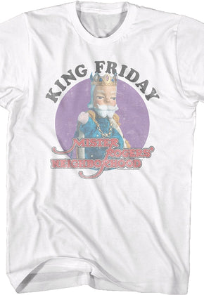 King Friday Mr. Rogers T-Shirt