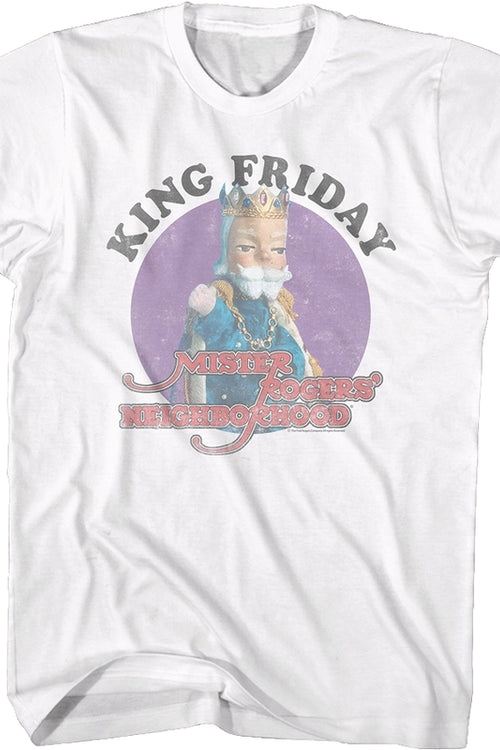 King Friday Mr. Rogers T-Shirtmain product image