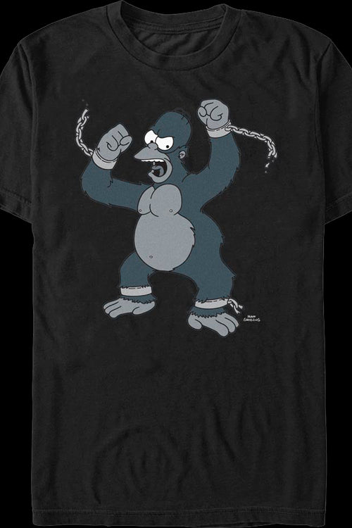 King Homer The Simpsons T-Shirtmain product image