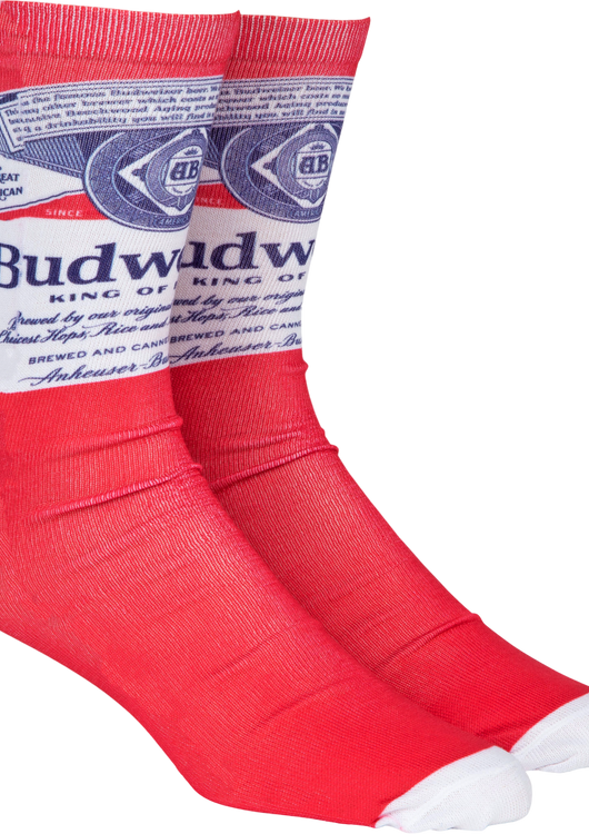 King Of Beers Budweiser Socks - main product image
