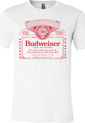King Of Beers Budweiser T-Shirt