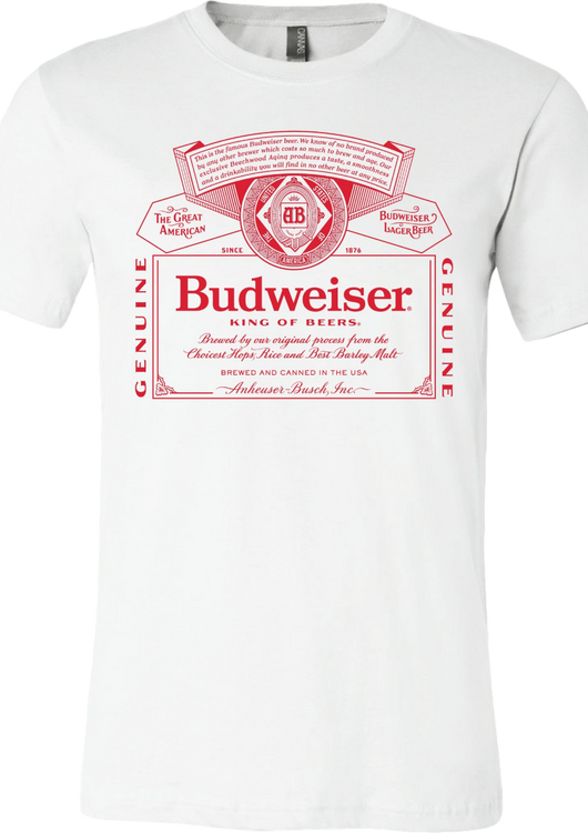 King Of Beers Budweiser T-Shirt - main product image