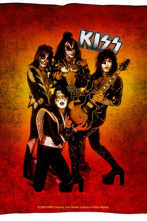 KISS Band Members Throw Pillowmain product image