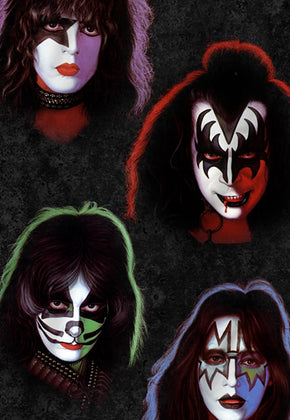 KISS 36 x 58 Fleece Blanket