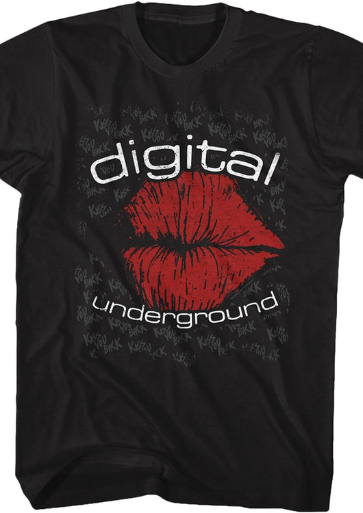 Kiss You Back Digital Underground T-Shirt - main product image