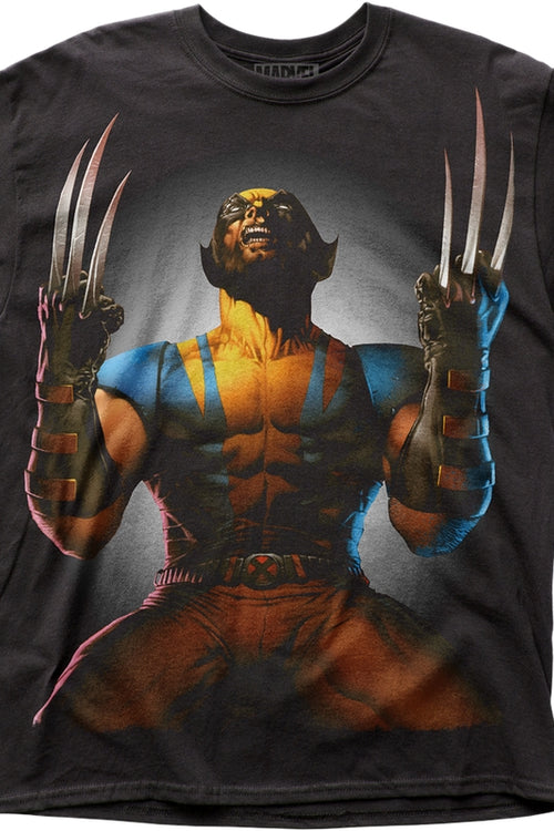 Kneeling Wolverine T-Shirtmain product image