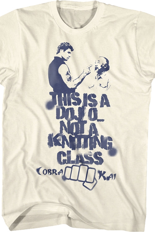 Knitting Class Karate Kid T-Shirtmain product image