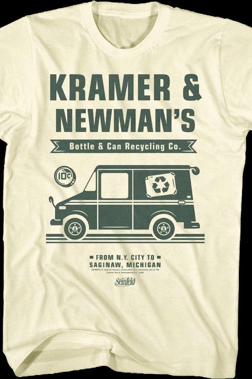 Kramer and Newman's Recycling Co. Seinfeld T-Shirtmain product image