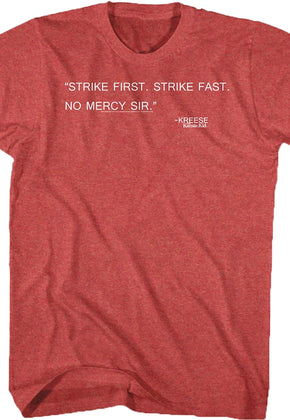 Kreese Quote Karate Kid T-Shirt