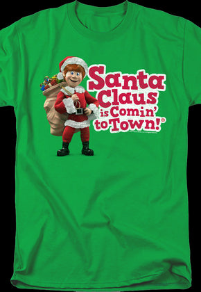 Kris Kringle Santa Claus Is Comin' To Town T-Shirt